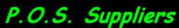 P.O.S. Suppliers
