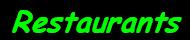 Restaurants